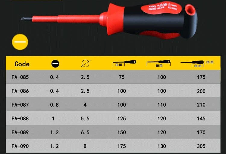 1000v-VDE-Insulated-Slotted-Flat-Head-Screwdriver-3